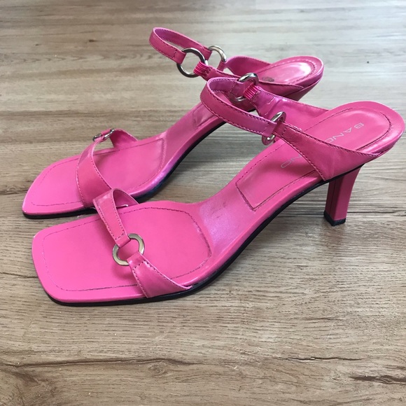 next pink sandals